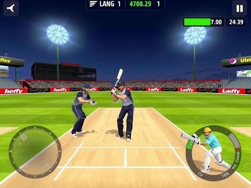 Cricket Elite Titans Gameplay Screenshot